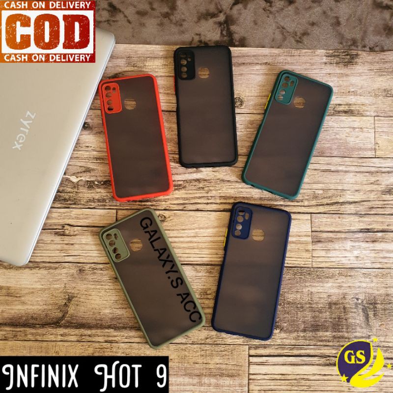 Poco M3 X3 NFC Infinix Hot 10 9 Play Hot 9 Hot 8 Note 8 7 Smart 5 4 Case Dove Matte Fuze Transparan