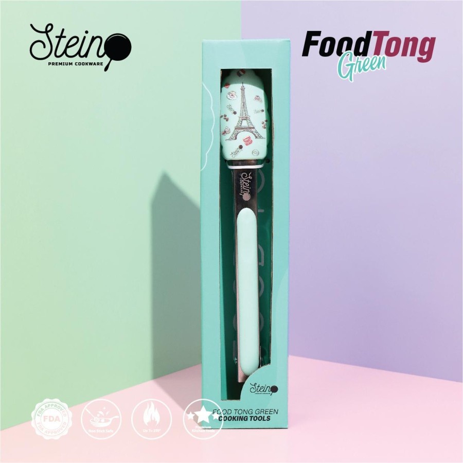 STEIN Cookware Food Tongs Premium FDA Approved Penjepit Makanan