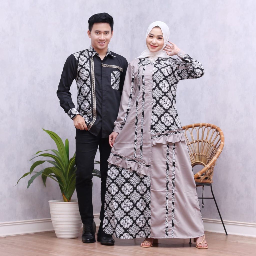 Baju Pasangan Suami Istri coupelan Baju Batik Suami Istri Terbaru BAJU COUPLE PASANGAN SUAMI ISTRI C