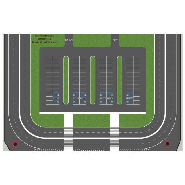 Jual Mat Airport Parkiran Mobil Airport
