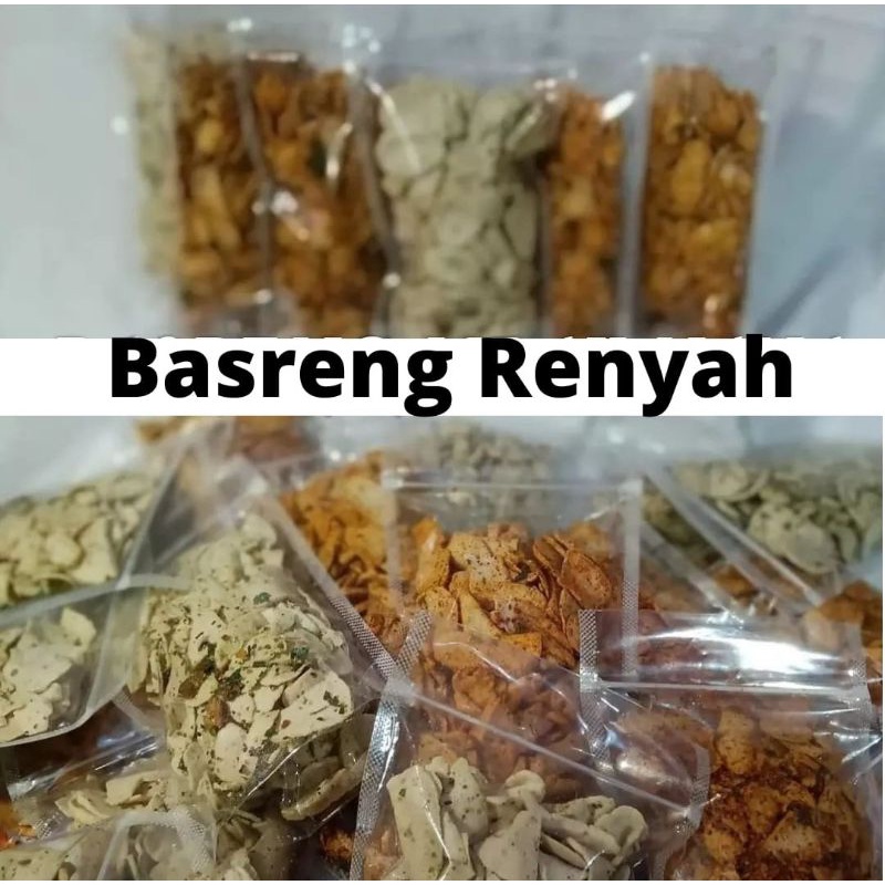 

(PROMO) Basreng Gepeng 150gram (Bakso Goreng)