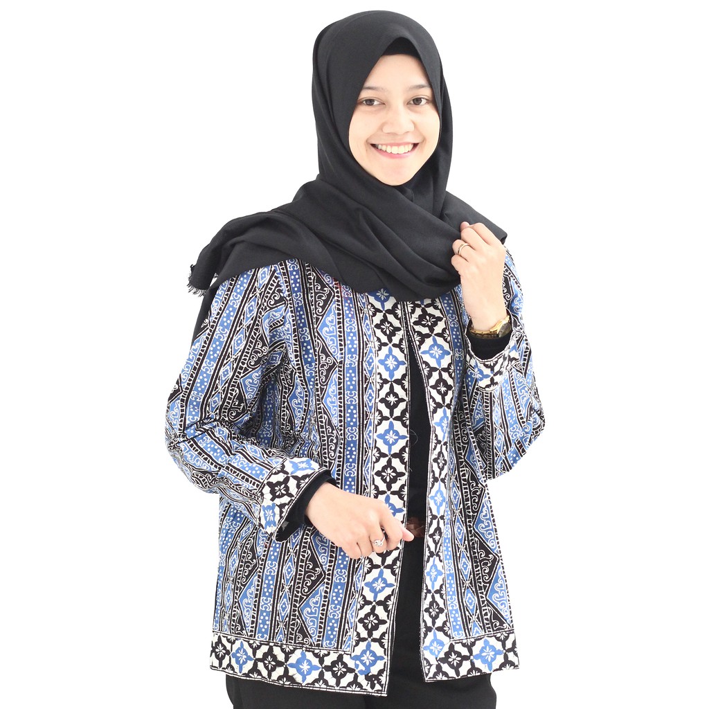 610+ Model Blazer Batik Untuk Wanita Gemuk Terbaru
