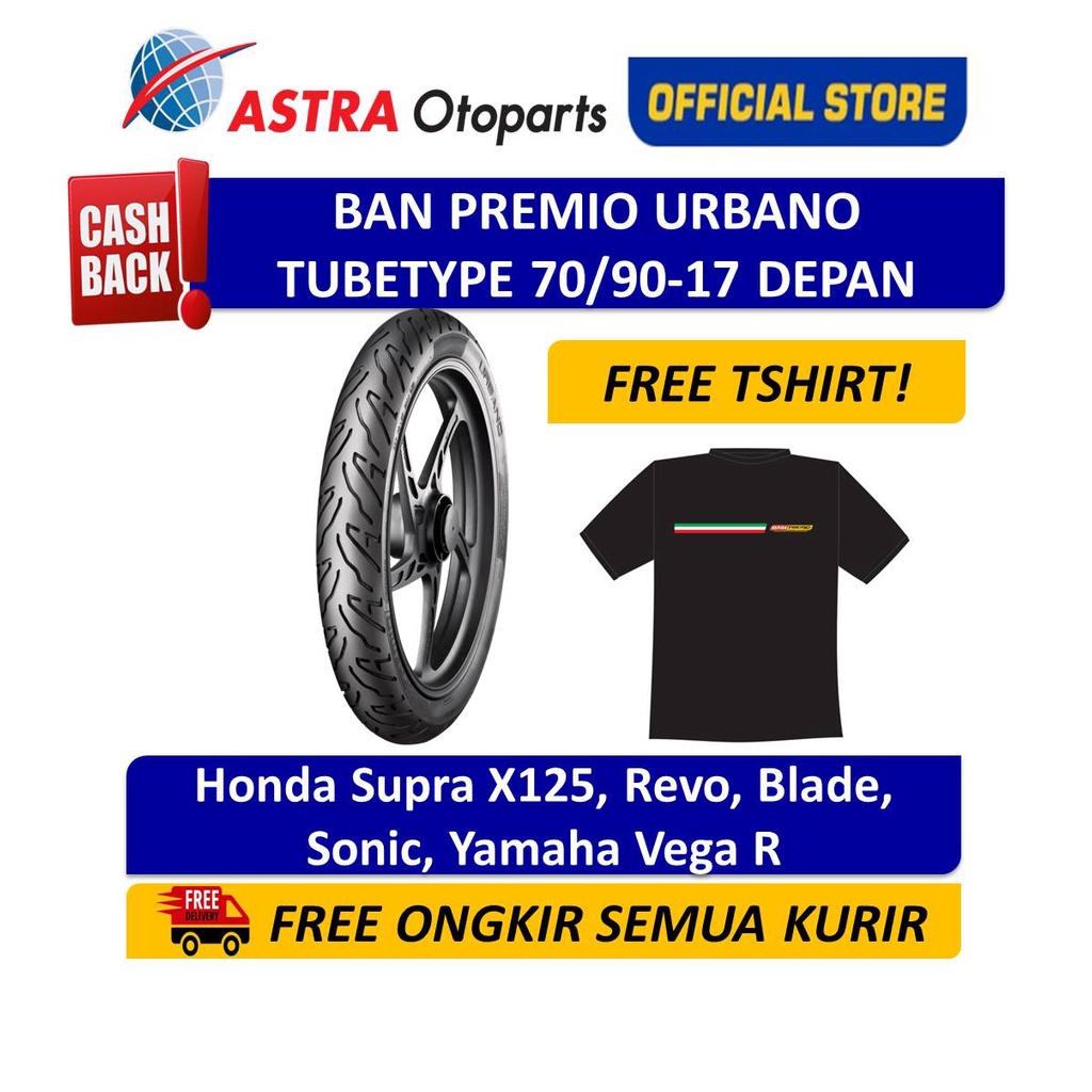 [Exclusive Shopee] Ban Depan Aspira Premio Urbano Tube