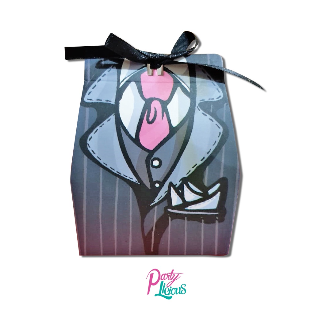 

Kotak Souvenir / Sweet box motif Pengantin Pria ( Pack isi 6 pcs )