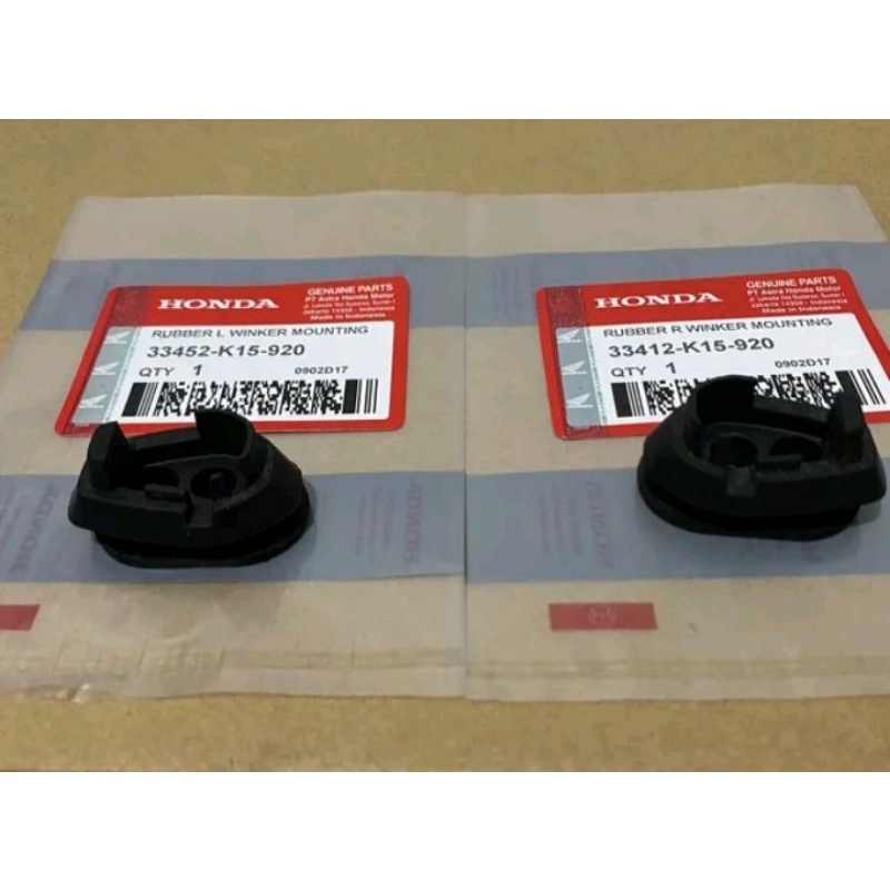 Karet Dudukan Lampu Sen Sein Kiri Kanan CBR 150 CB 150R CBR250 Asli Original