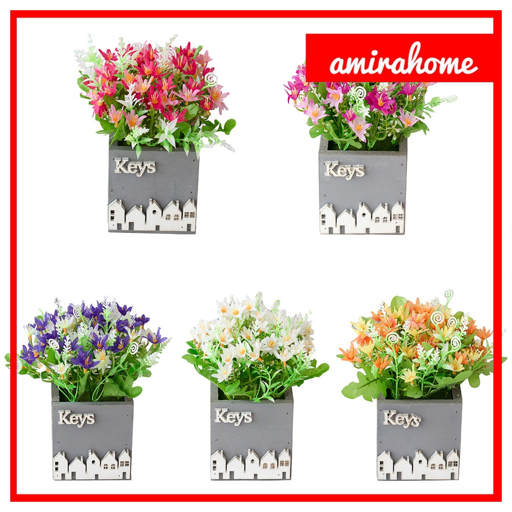 ARTIFICIAL FLOWER POTTED TYPE CHRYSANTHEMUM KEY