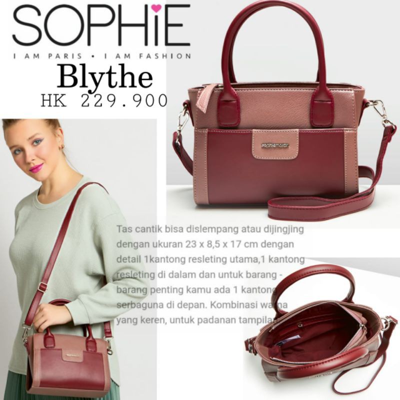 Tas Selempang Wanita Tas Cangklong Besar Terbaru Original Sophie Paris Trendy