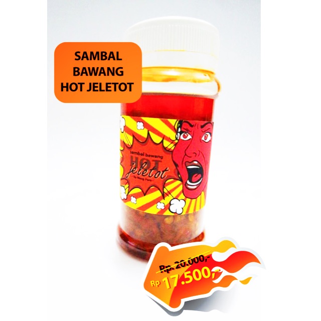 

Sambal bawang hot jeletot