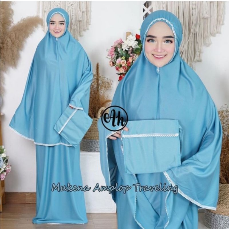 MUKENAH AMPLOP TRAVELING // MUKENAH CANTIK MURAH // MUKENAH JUMBO