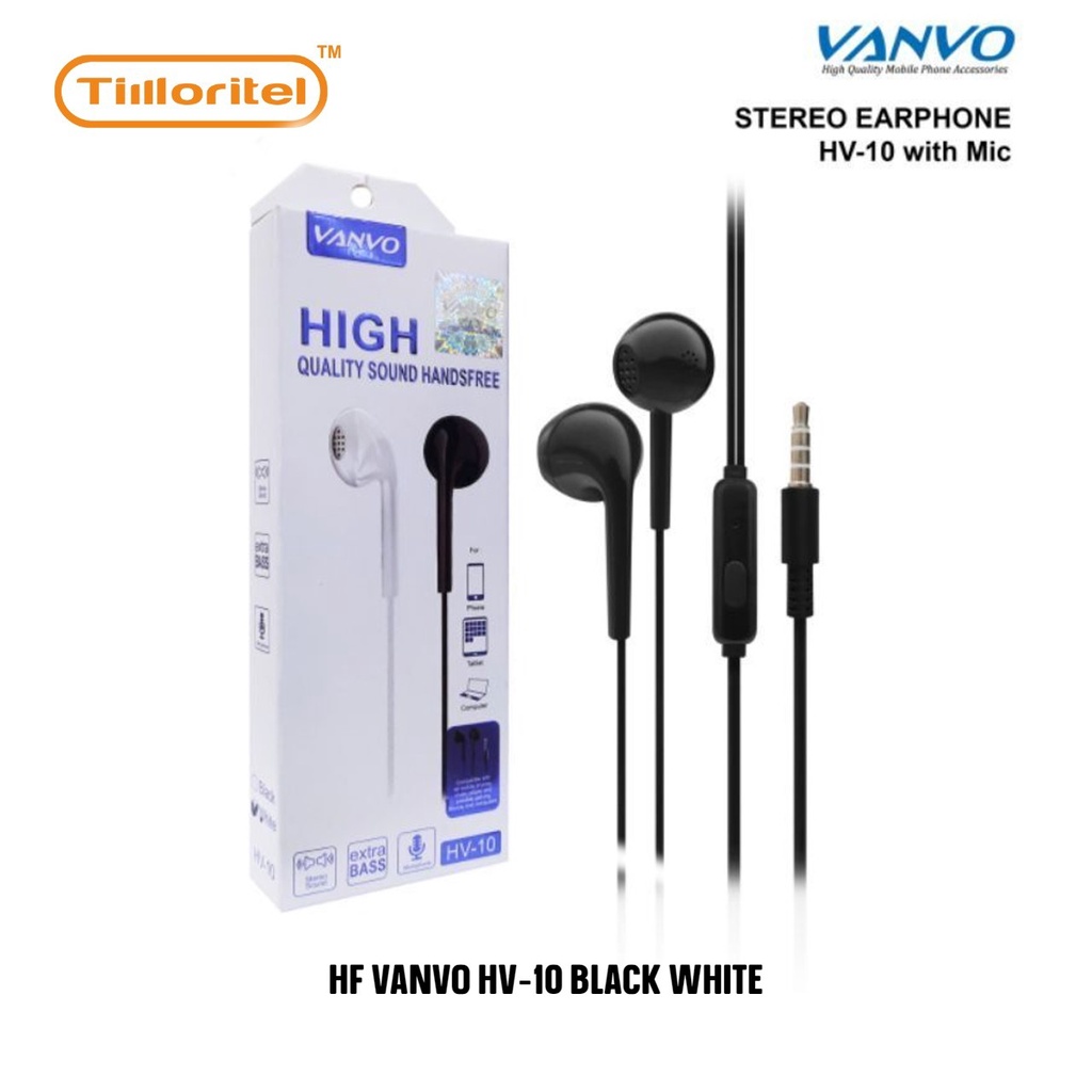 HF VANVO HV-10 BLACK WHITE