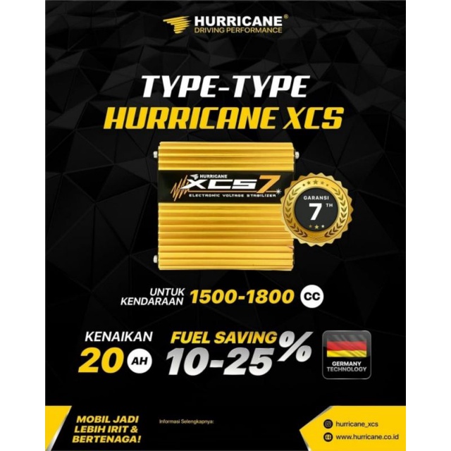 Hurricane XCS 7