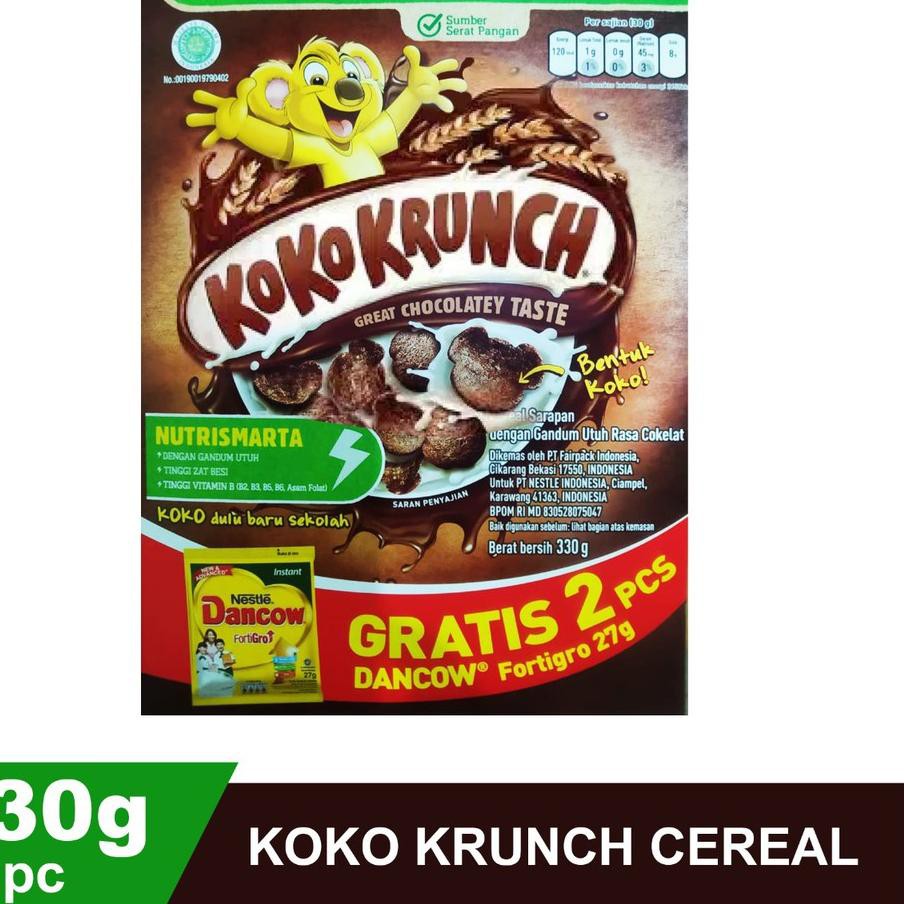 

Klik Beli NESTLE Koko Krunch Cereal ukuran besar 330 gram Gratis 2 pcs Dancow OD0***