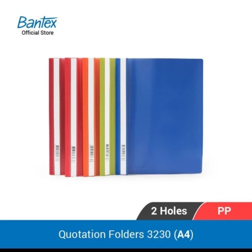 

Business File Bantex Quotation Folders Ukuran A4 #3230 Semua Warna