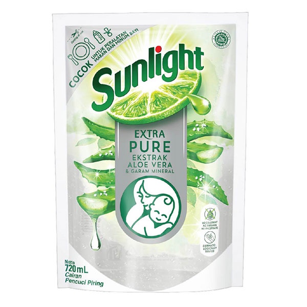 SUNLIGHT EXTRA PURE PCH 720 ML