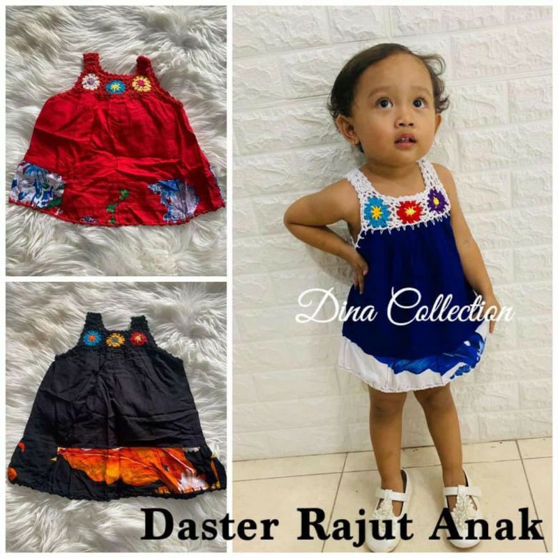 dress rajut anak rayon bali