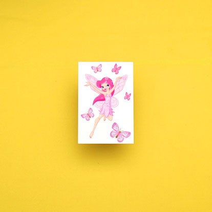 

POTATOO GLITTER PINK FAIRY Temporary Tatto Sticker