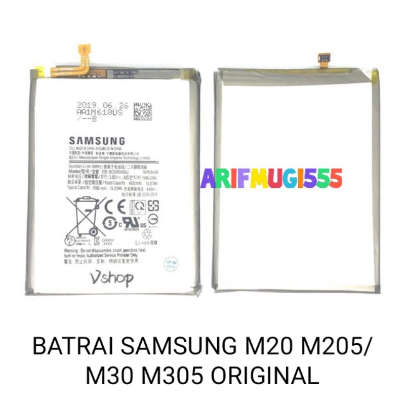 BATERAI BATRAI BATTERY SAMSUNG M20 M30 ORIGINAL