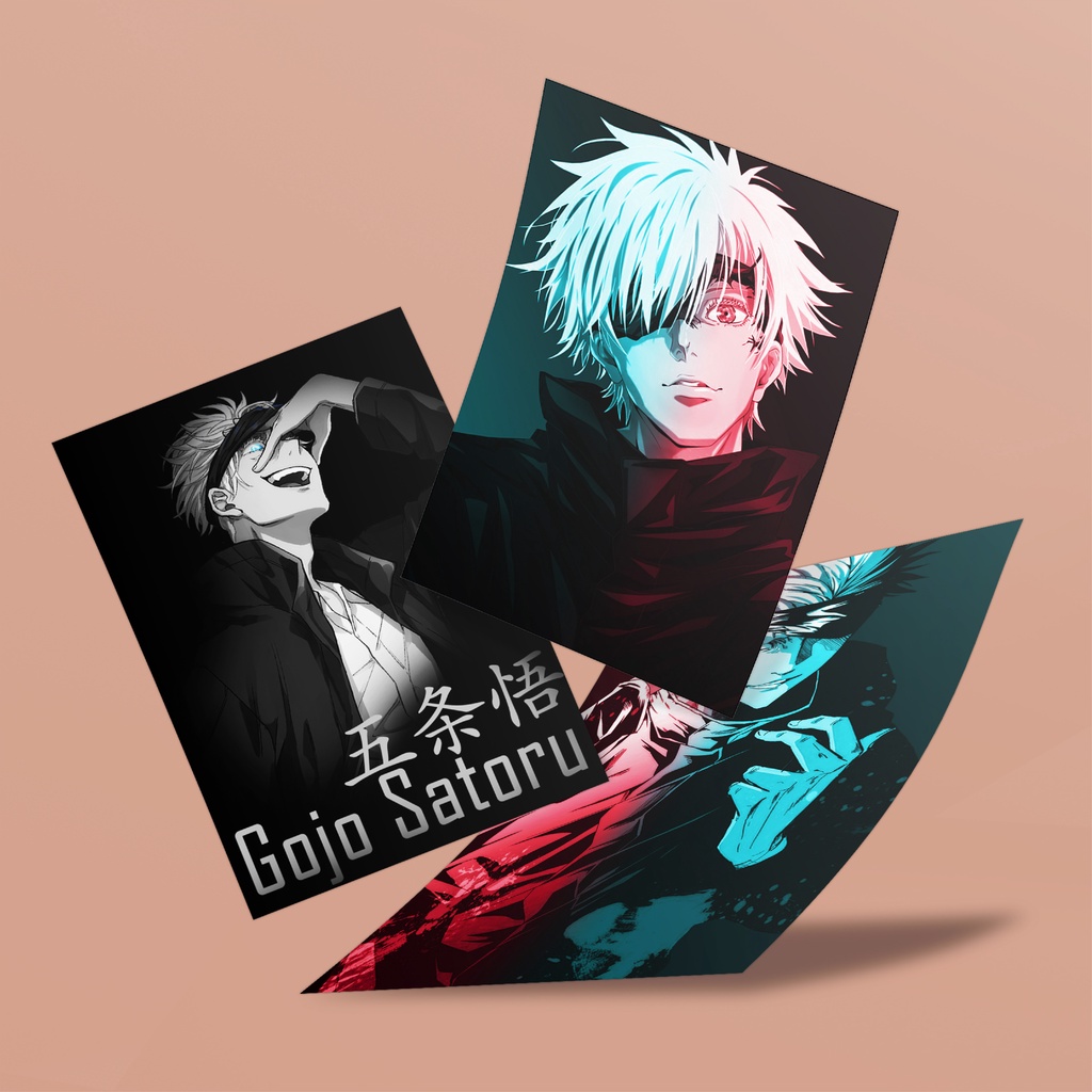 Poster Gojo Satoru | Jujutsu Kaisen | A4