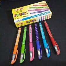 

Pulpen Gel Pen Joyko GP-180 Fresh Gel ( 12 Pcs ) [ Original ]