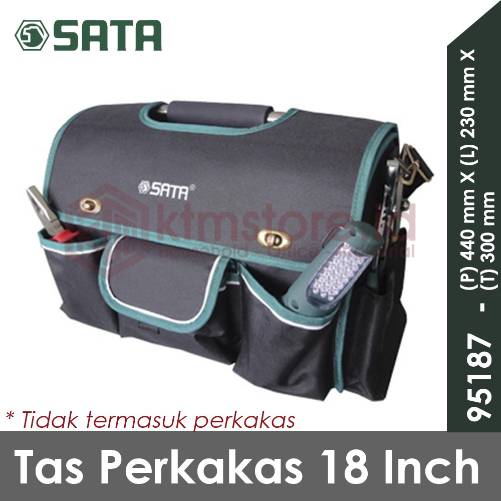 SATA Toolbag Tas Perkakas Pengangan Besi 18 Inch 95187