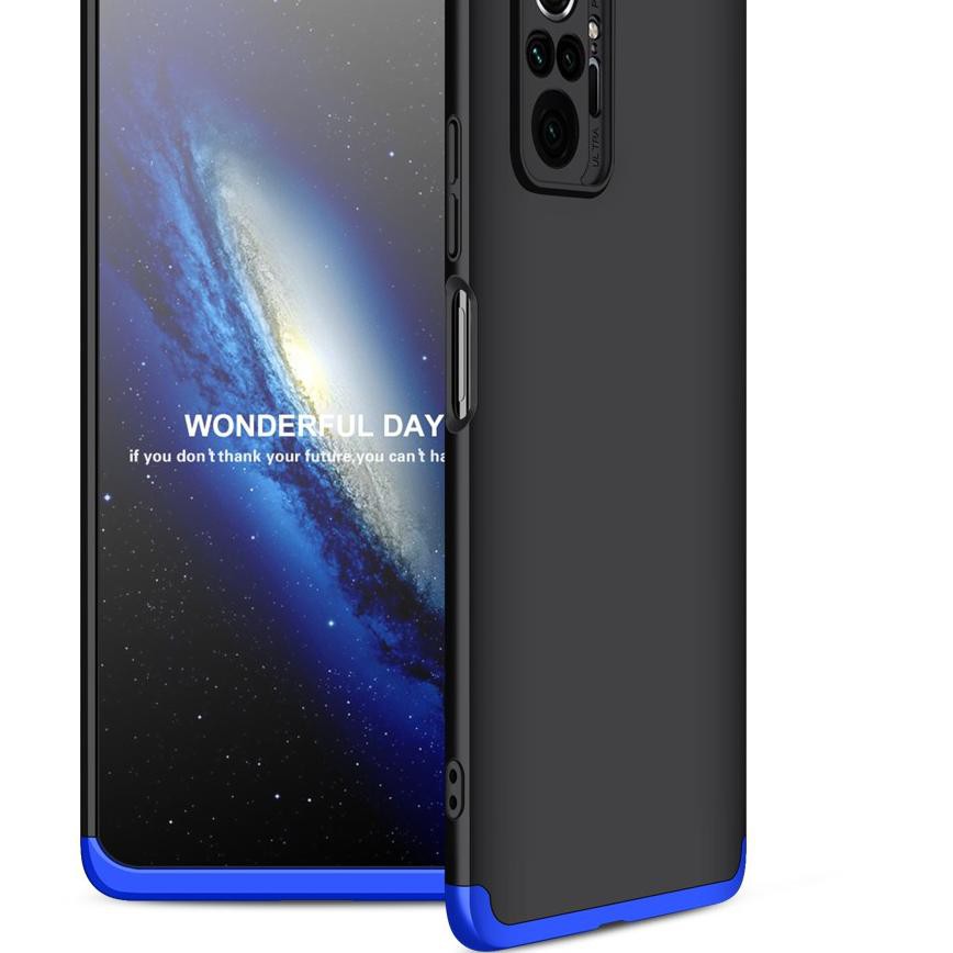 ❇ Redmi Note 10 dan Redmi note10 Pro Case GKK Full Protection 360 Hard Case Armor ❀