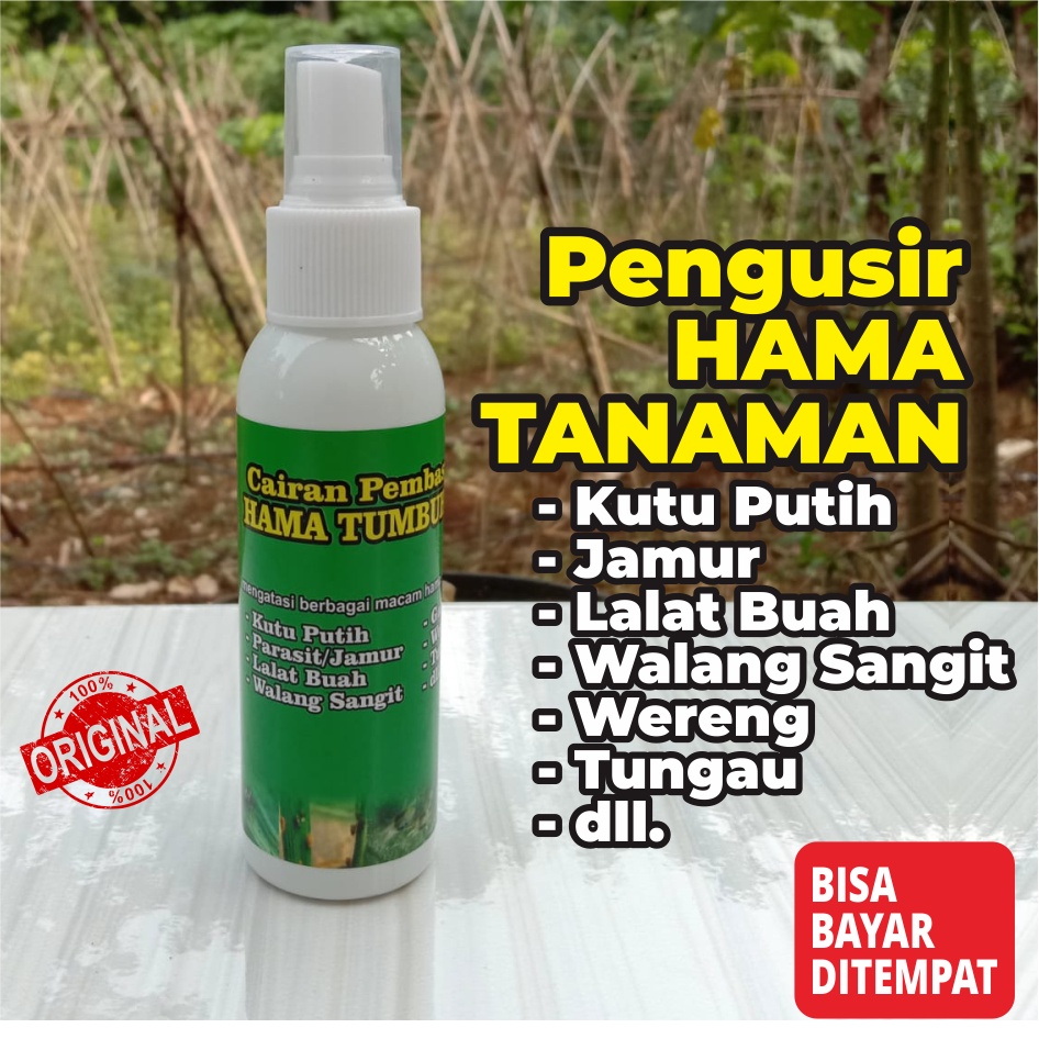 [Bogorfarm] PEMBASMI HAMA TANAMAN 100ml | Kutu Putih | Parasit | Lalat Buah | Wereng Dll
