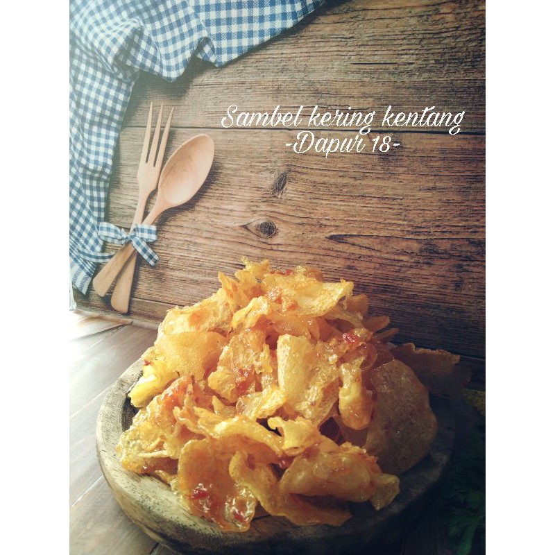 

kering kentang manis