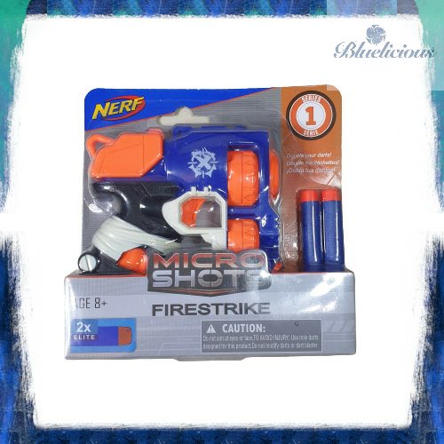 Nerf MicroShot Firestrike - Handgun Mainan Pistol