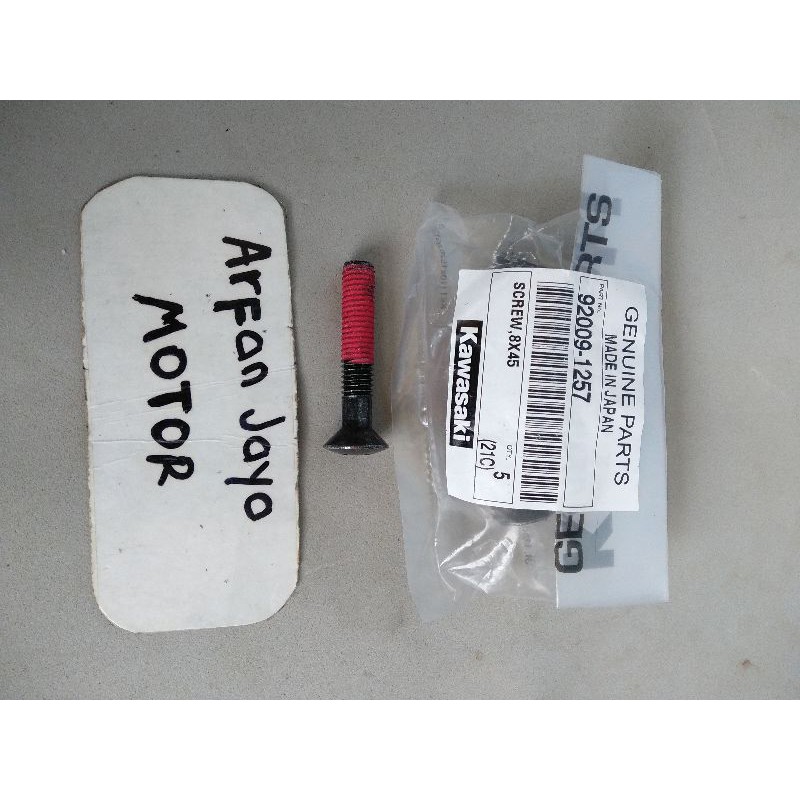 baut jalu stang ninja rr ninja ss ninja r
