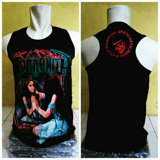  Kaos singlet metal  undrrground Shopee Indonesia