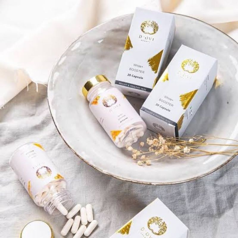 PILL WHITE+BOOSTER OVISKIN D'OVI BEAUTY (FREE GIFT)