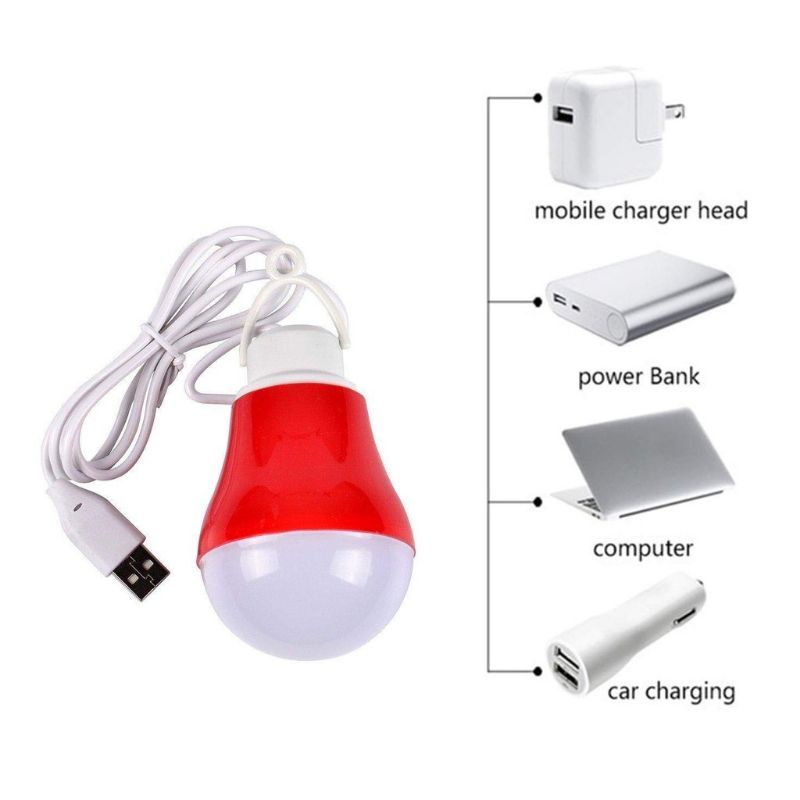 LAMPU USB LED - BOHLAM LAMPU LED USB - LAMPU EMERGENCY SERBAGUNA