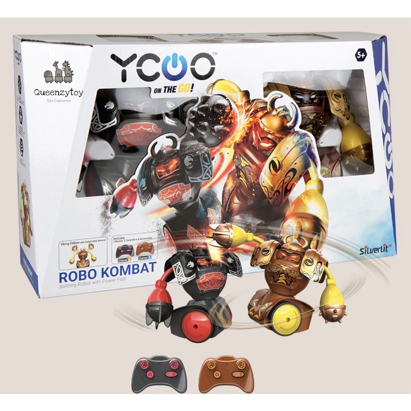 YCOO Silverlit Robo Kombat Viking Battle Pack