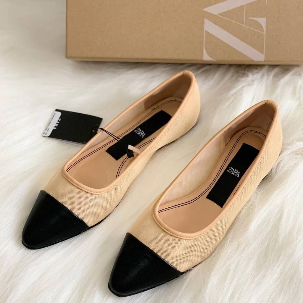 SEPATU WANITA ZARA FLAT SHOES ZR 313 ORIGINAL IMPORT
