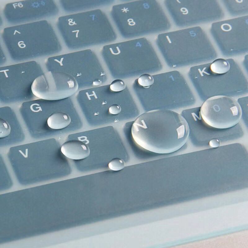 Pelindung Keyboard Universal Bahan Silikon Ukuran 10.0 / 14.0 / 15.6Inch