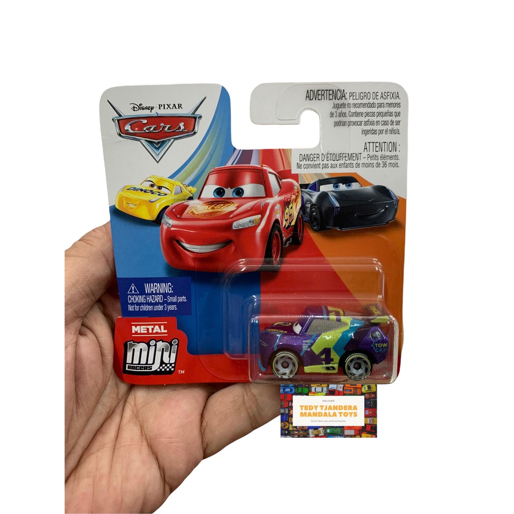 Disney Pixar Cars Mini Racers JD McPillar - 4 cm