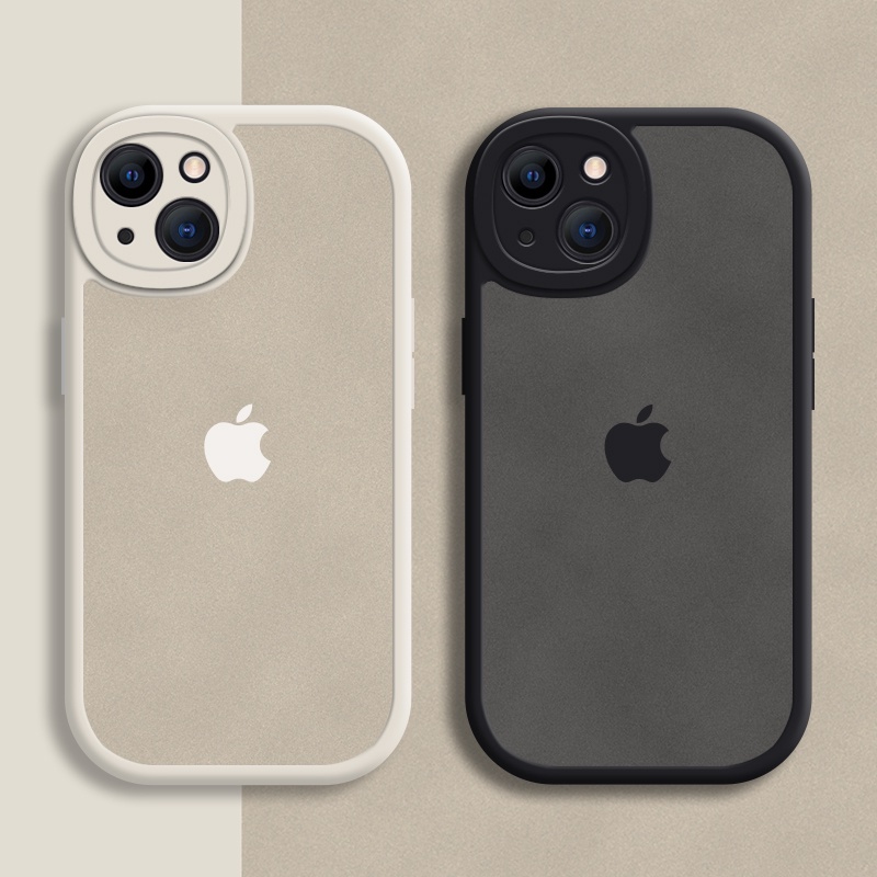 Casing Soft Case Permukaan UV Untuk iPhone 6 / 7 / 8 Plus / X / XR / Xs Max 13 / 12 / 11 Pro Max