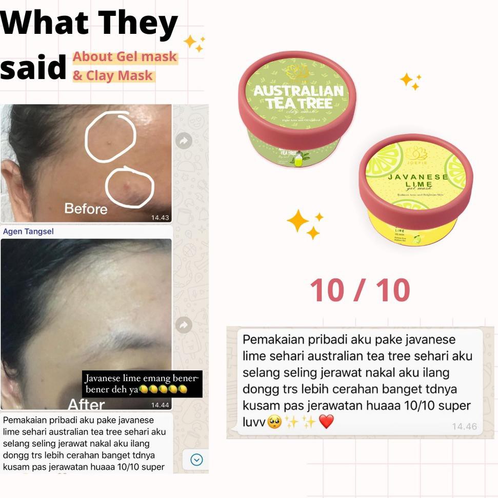 Bpom Joefie Petals Gel Mask Jelly Mask British Rose Love Javanese Lime Mediteranian Honey A Shopee Indonesia
