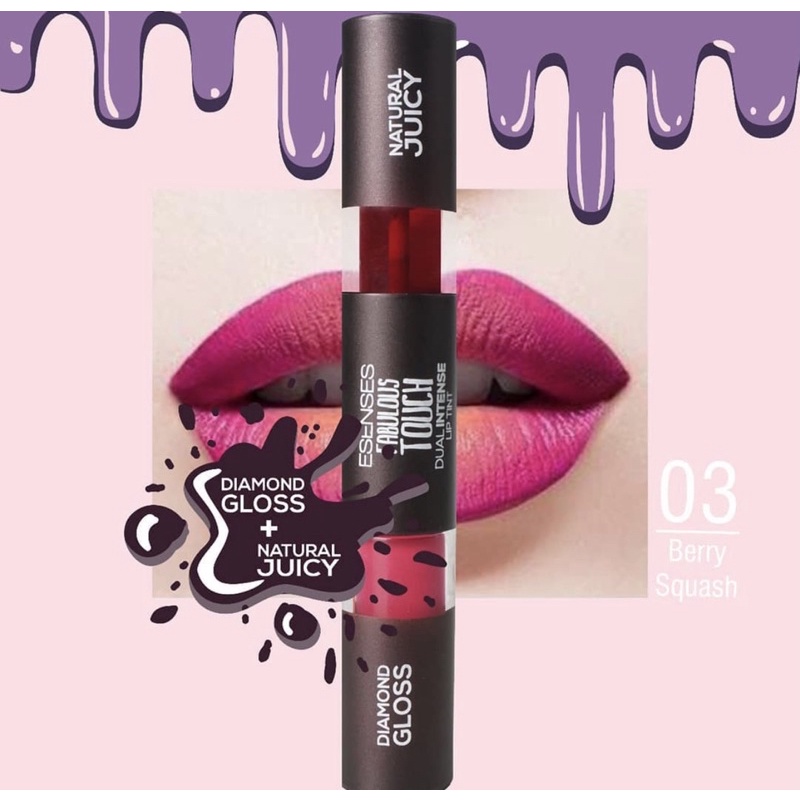 `ღ´ PHINKL `ღ´  [ESENSES] ESENSES Dual Liptint anti ribet lippstick ombre ala korea