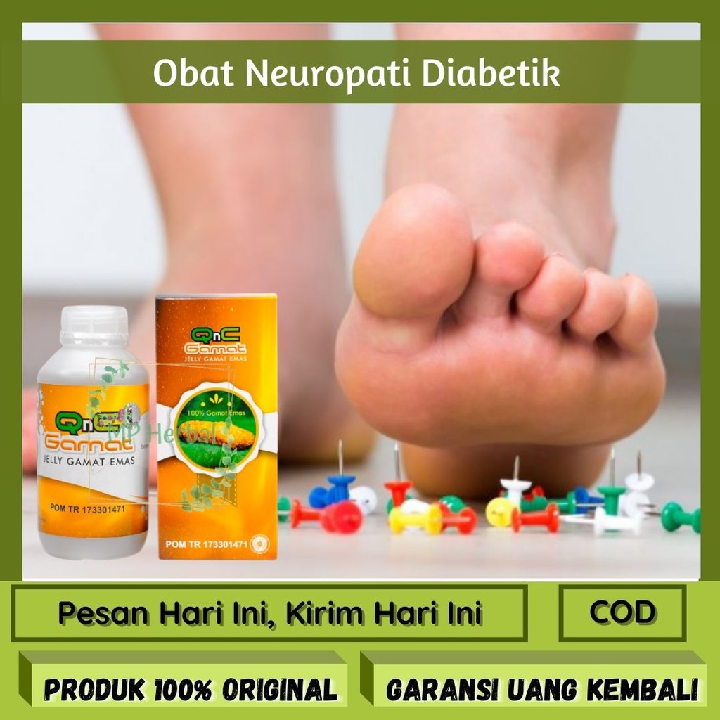 Obat Neuropati Diabetes Obat Neuropati Diabetik Obat Kaki Kesemutan Mati Rasa Qnc Jelly Gamat Shopee Indonesia