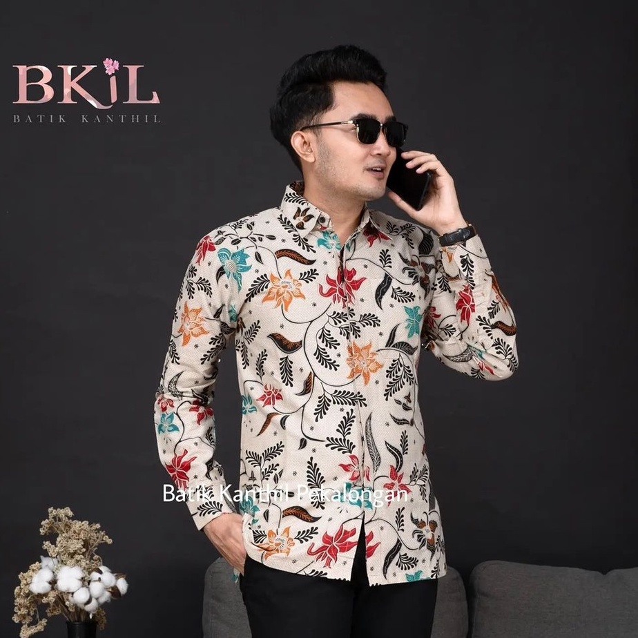 tey-17 Batik wanita ASJ SA HRB026 Kenongo Kemeja Tosca Pendek-Kemeja ayunda