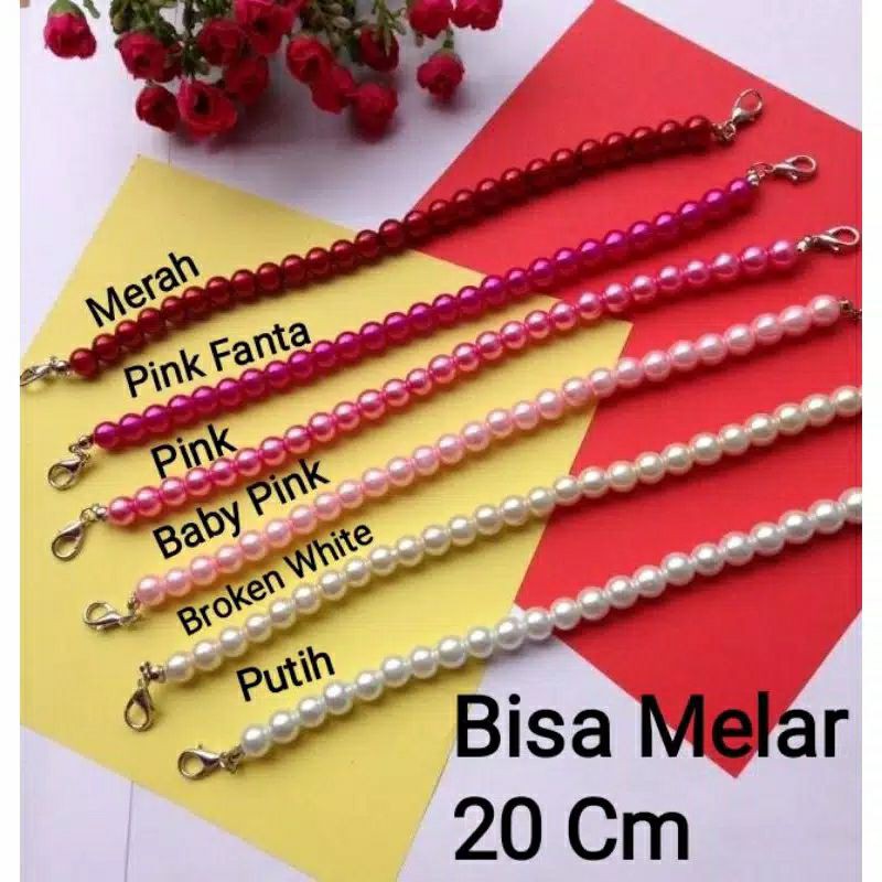 conector masker hijab mutiara