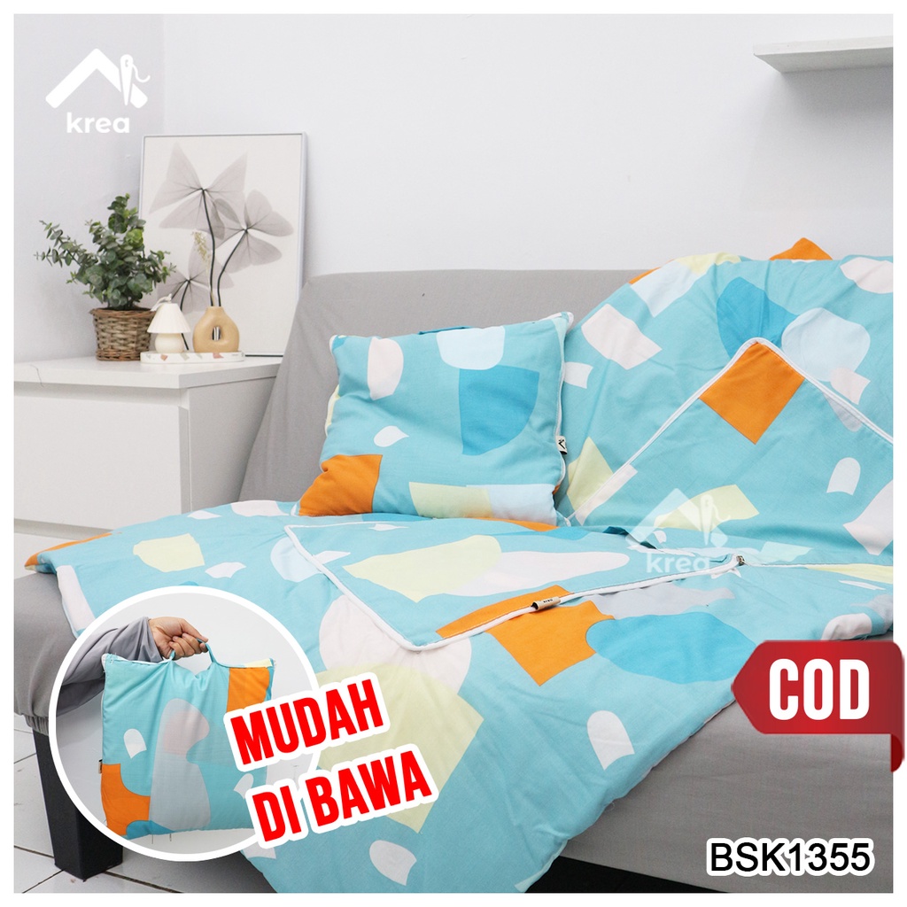 BANTAL SELIMUT 2 in 1 BAHAN KATUN CVC