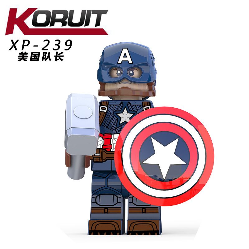Mainan Anak Lego Iron Man Minifigure Murah WM6063 Ironman Minifigures Marvel Avengers Bricks Figure doctor strange wasp antman warmachine scarlet witch thor superman-Capt America XP239