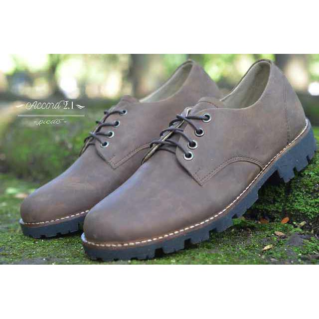 SEPATU PIEDE ACCORD 2.1 BROWN KULIT