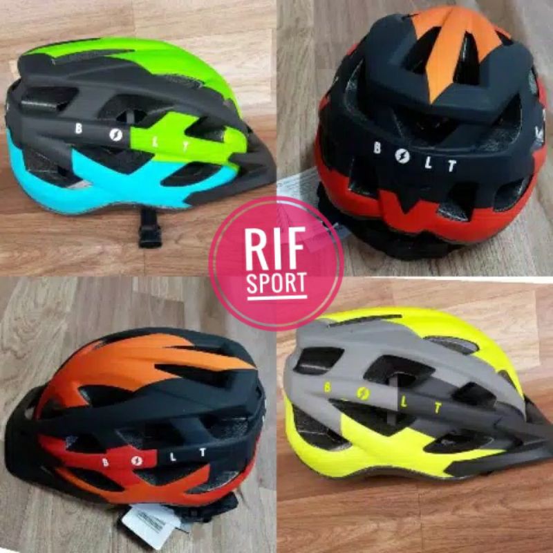 Helm Sepeda Gunung Bolt Polygon Pacific Genio Monsa MTB Helm Sepeda Gunung Bolt Polygon Pacific Genio Monsa MTB