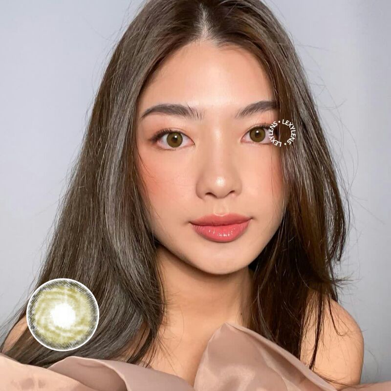 LEXYLENS - CARAMEL / DIA 14.00MM / NORMAL SD -10.00 / SOFTLENS MINUS TINGGI / SOFTLENS DIAMETER 14 /