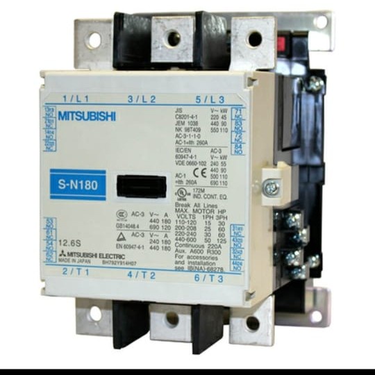 kontaktor sn180 mitsubishi