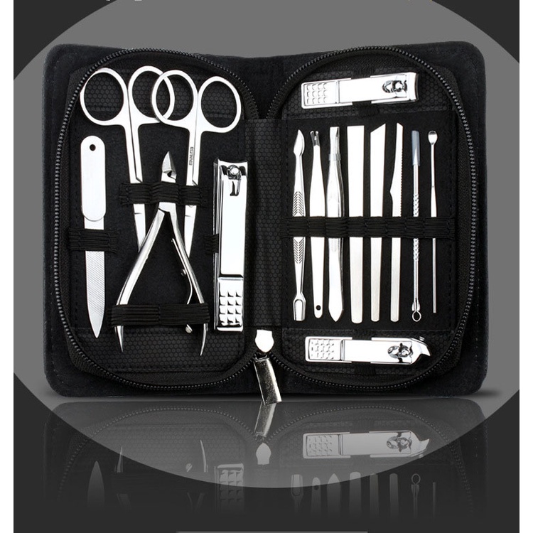 Set Perlengkapan Manicure Pedicure 15 PCS DIOLAN - ATE-3061