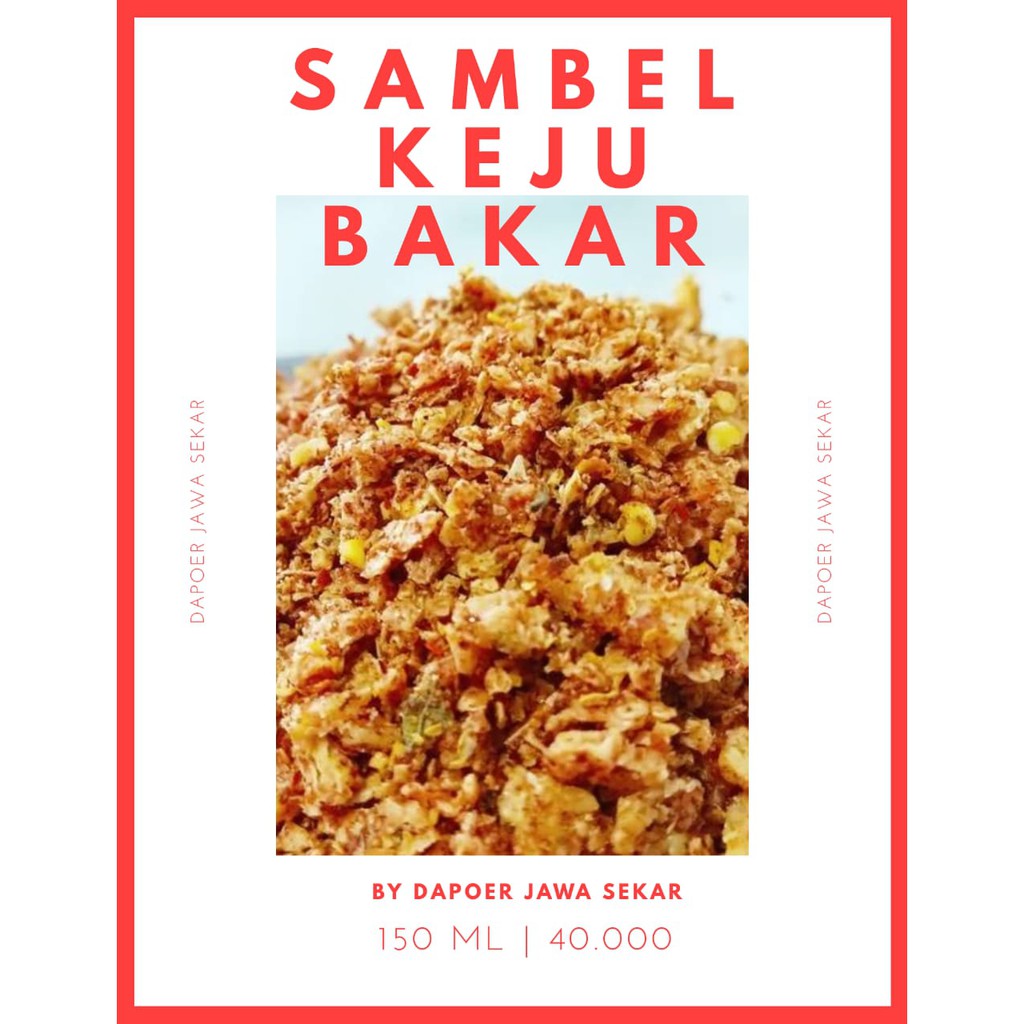 

sambal keju bakar